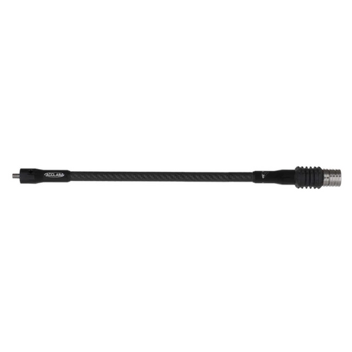 Axcel CarboFlax Acclaim 550 PRO Stabilizer, Black side bar with engraved Acclaim endcap