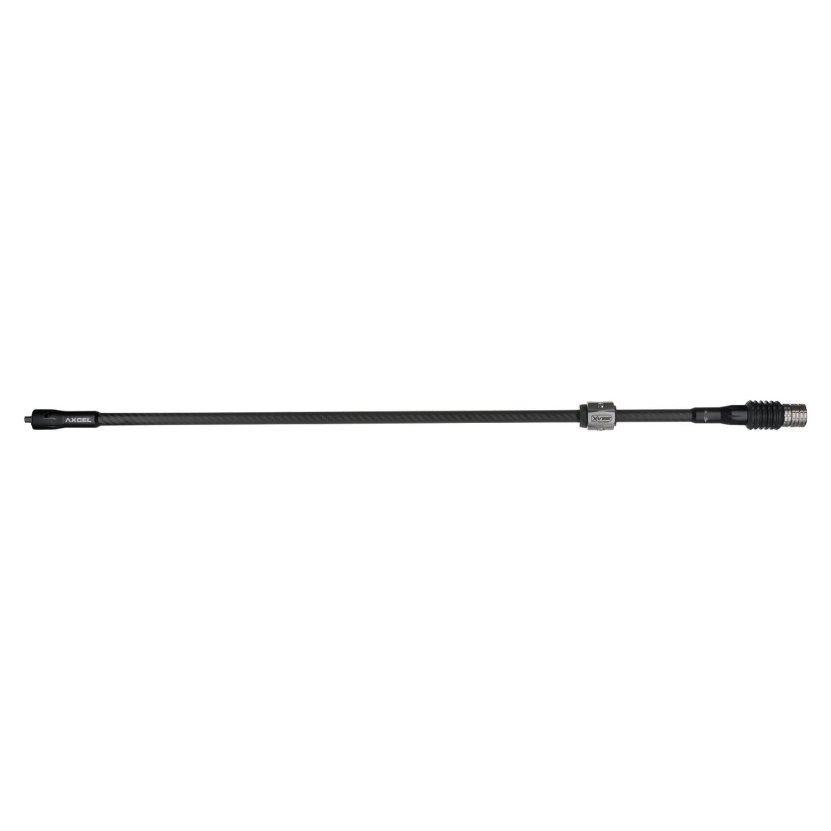 Axcel CarboFlax Acclaim 550 PRO Stabilizer, Black front bar with X-VIBE dampener