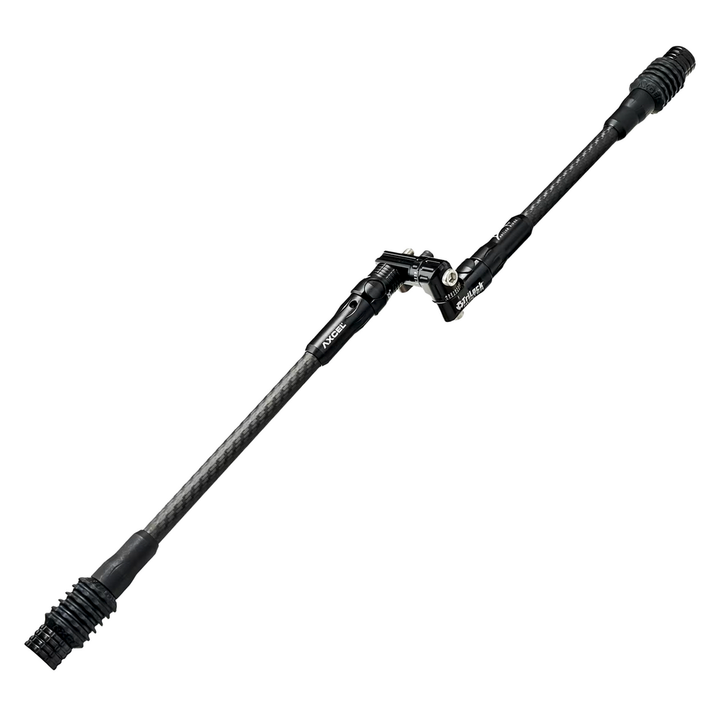 Axcel Antler Ridge Hunting Stabilizer Kit, 10 inch and 8 inch combo, Black