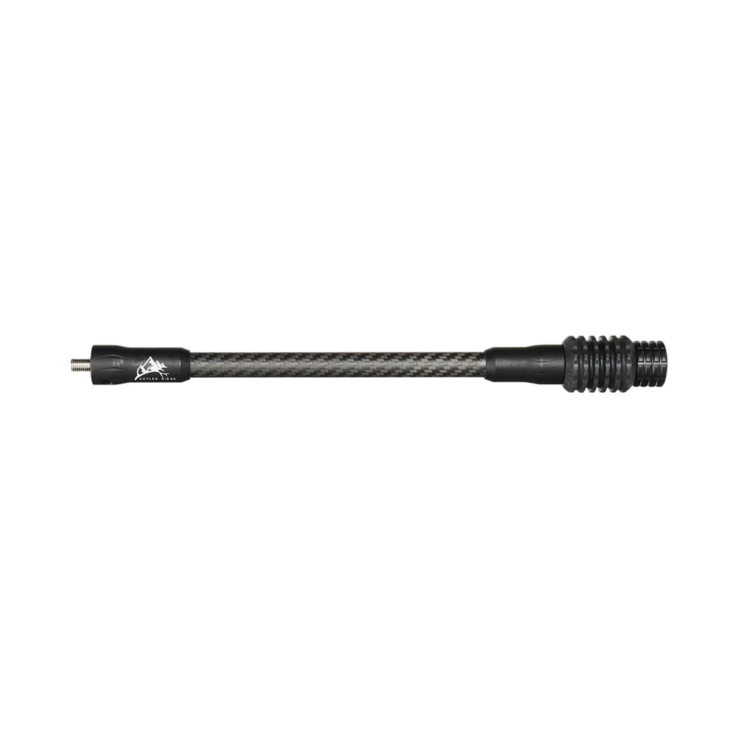 Axcel Antler Ridge 550 CarboFlax Hunting Stabilizer, 10 inch, Black