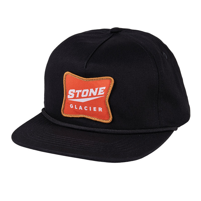 Stone Glacier Beer Trucker, Black front