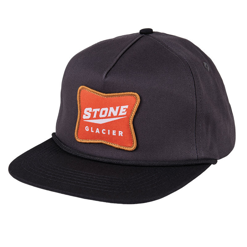 Stone Glacier Beer Trucker, Charcoal front