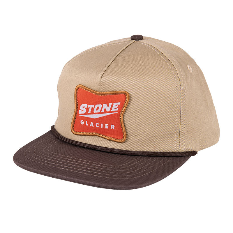 Stone Glacier Beer Trucker, Khaki front
