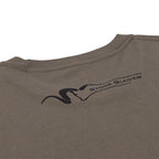 Stone Glacier Billy Stamp T-Shirt, Army Green, back yoke logo detail