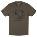 Stone Glacier Billy Stamp T-Shirt, Army Green, front