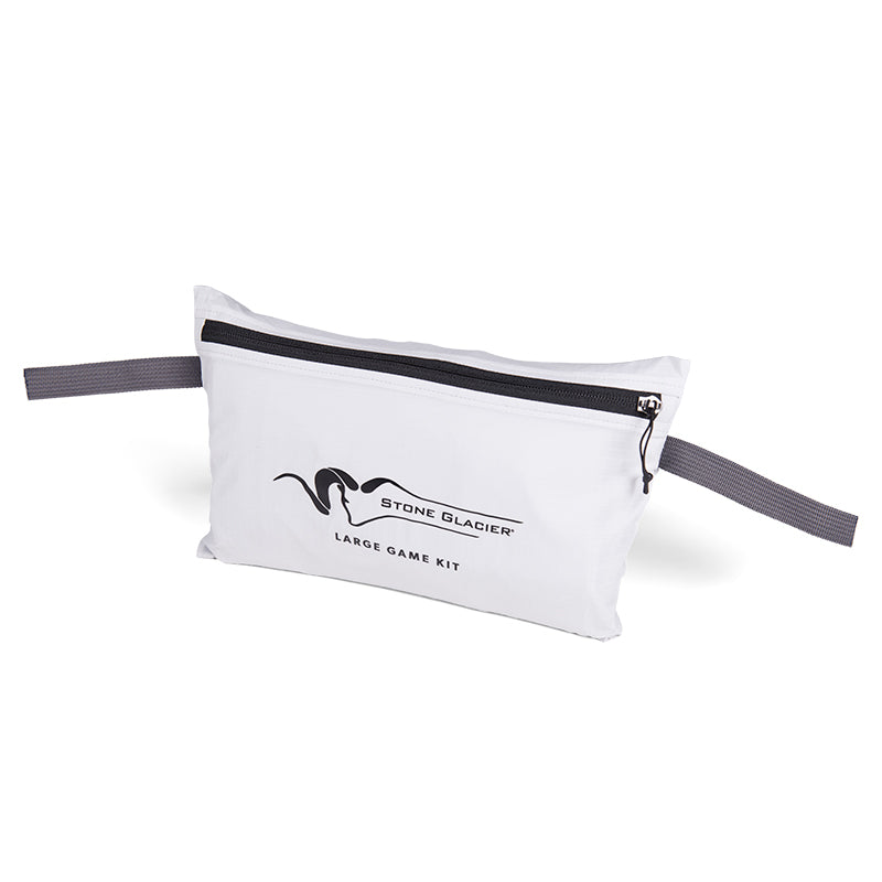 Stone Glacier Game Bag Kit, Large kit packed in its stuff pouch
