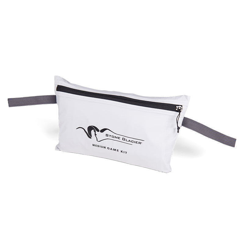 Stone Glacier Game Bag Kit, Medium kit packed in its stuff pouch