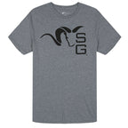 Stone Glacier Ram T-Shirt, Athletic Heather front