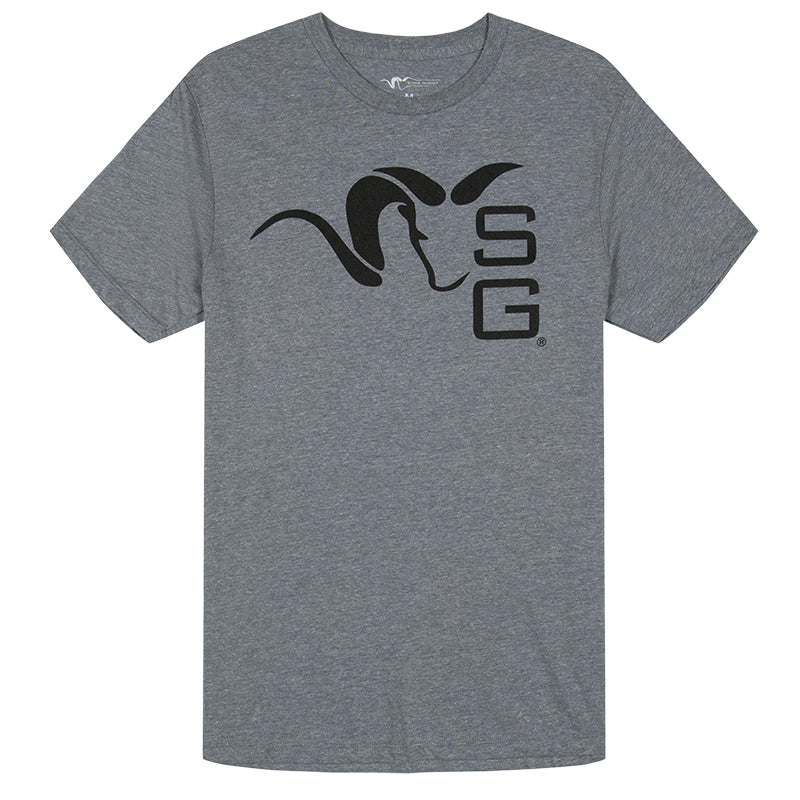 Stone Glacier Ram T-Shirt, Athletic Heather front