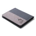 Stone Glacier Sawbuck Wallet, Graphite, folded front view