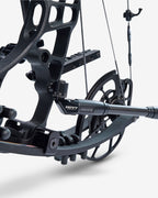 Hoyt SL Side Bar Mount installed on bow riser