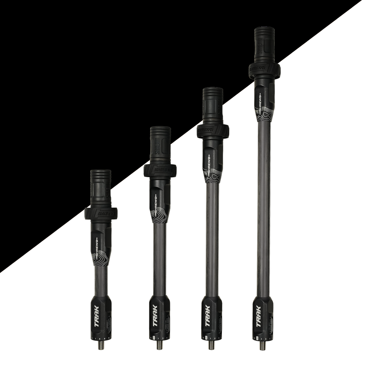 Shrewd TRAK Hunting Stabilizer - Blackout