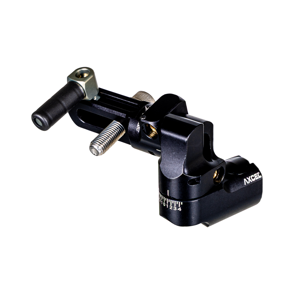 Axcel Perfect Mount - Offset, Black - micro-adjustable stabilizer mount