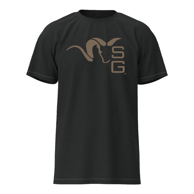 Stone Glacier Ram T-Shirt, Charcoal front