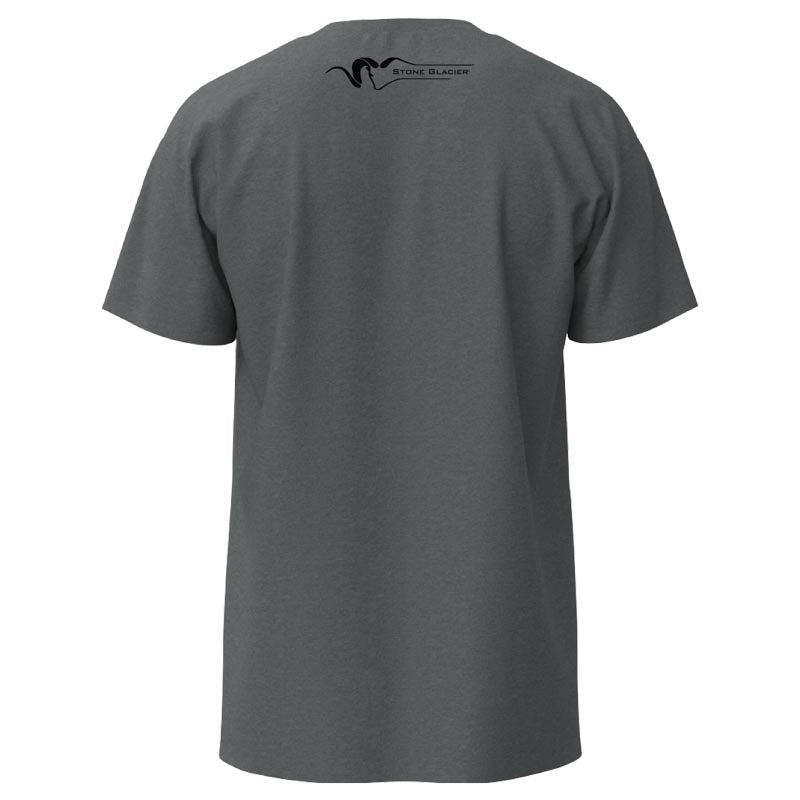 Stone Glacier Classic T-Shirt, Athletic Heather, back