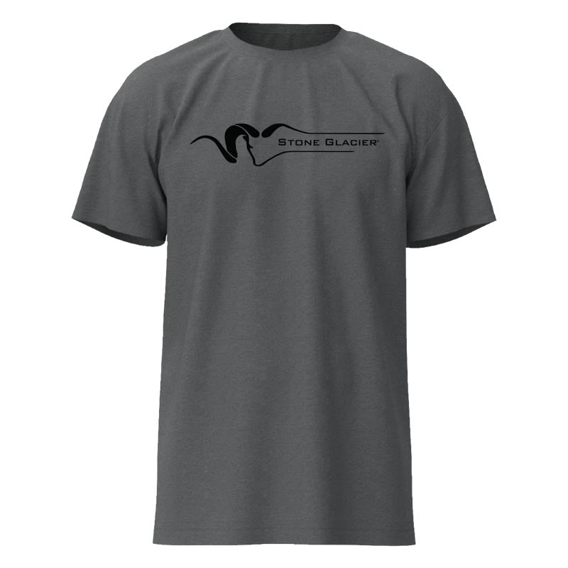 Stone Glacier Classic T-Shirt, Athletic Heather, front