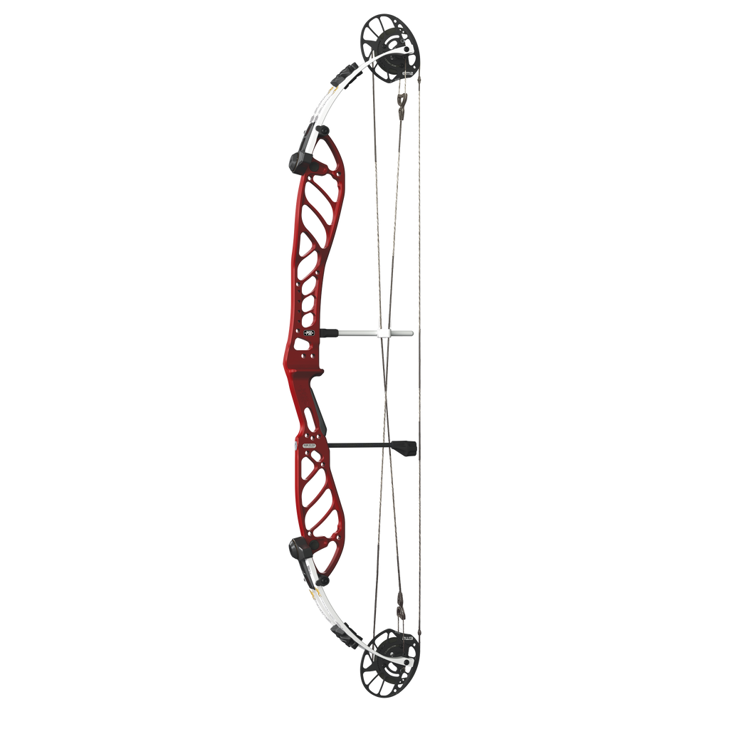 PSE Supra X 40 EM2 compound target bow, Black Cherry