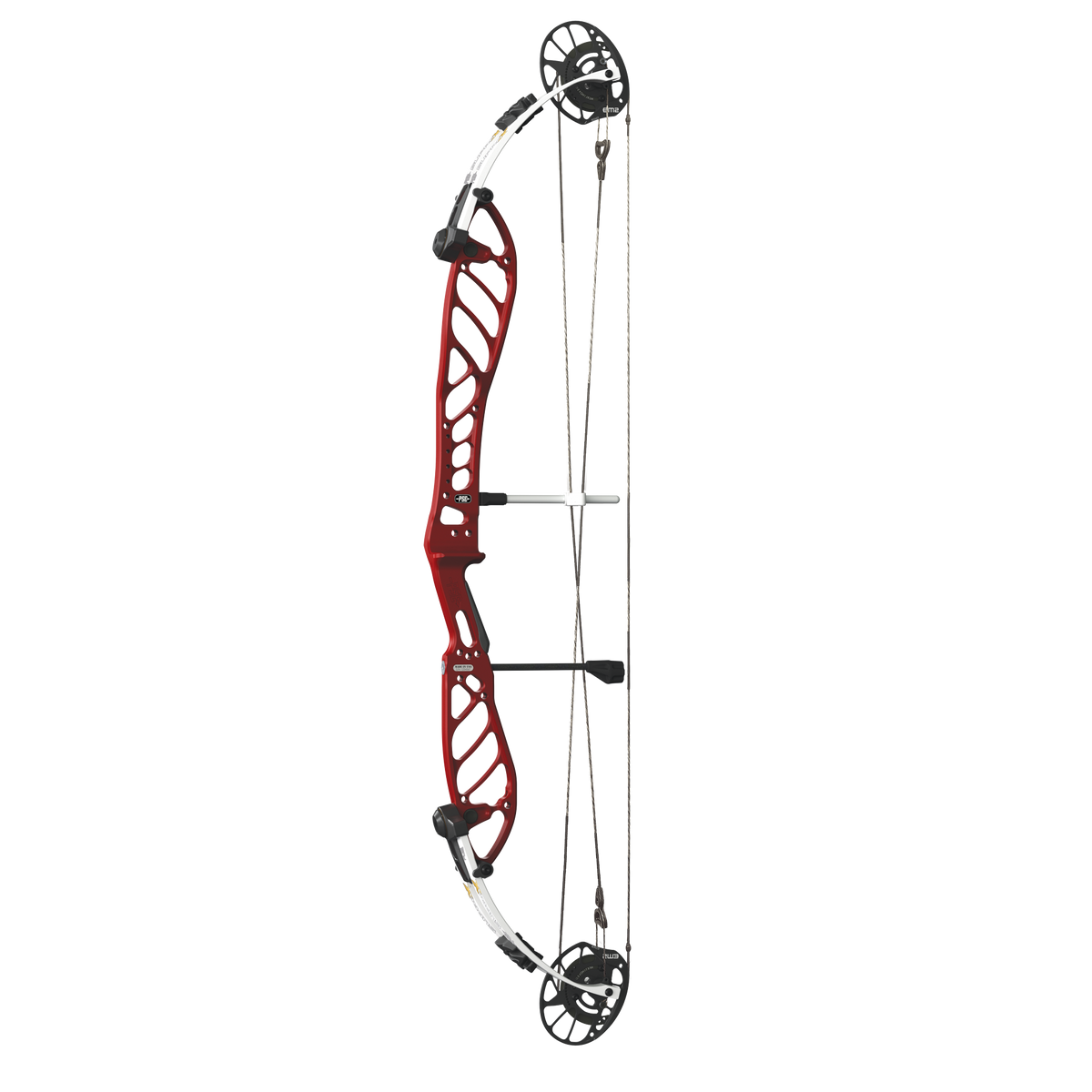 PSE Supra X 40 EM2 compound target bow, Black Cherry