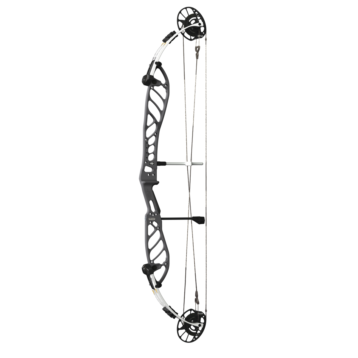 PSE Supra X 40 EM2 compound target bow, Charcoal