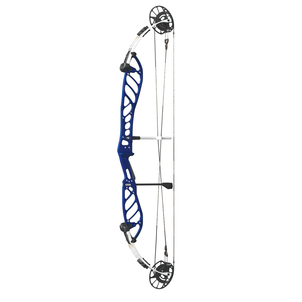 PSE Supra X 40 EM2 compound target bow, Navy Blue