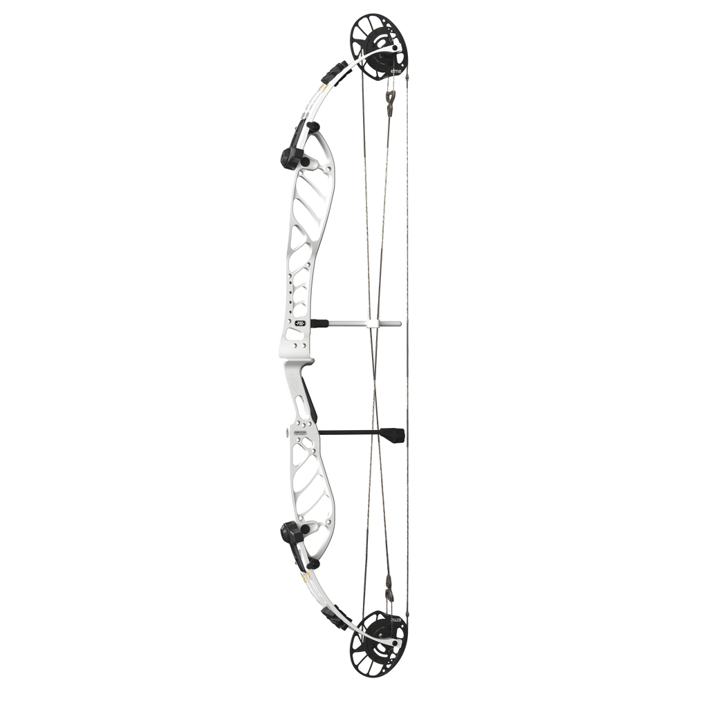 PSE Supra X 40 EM2 compound target bow, White