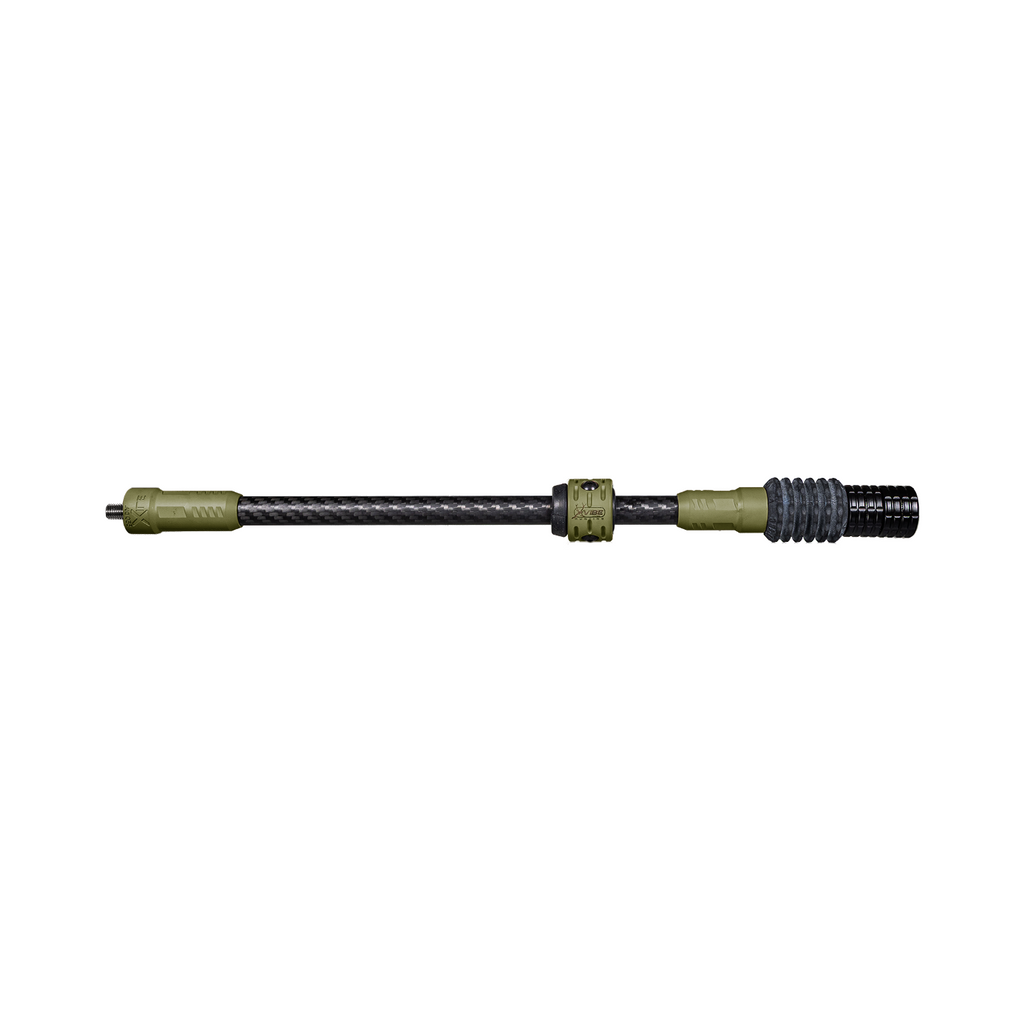 Axcel Antler Ridge Xile Hunting Stabilizer, Evergreen Cerakote, 12 inch