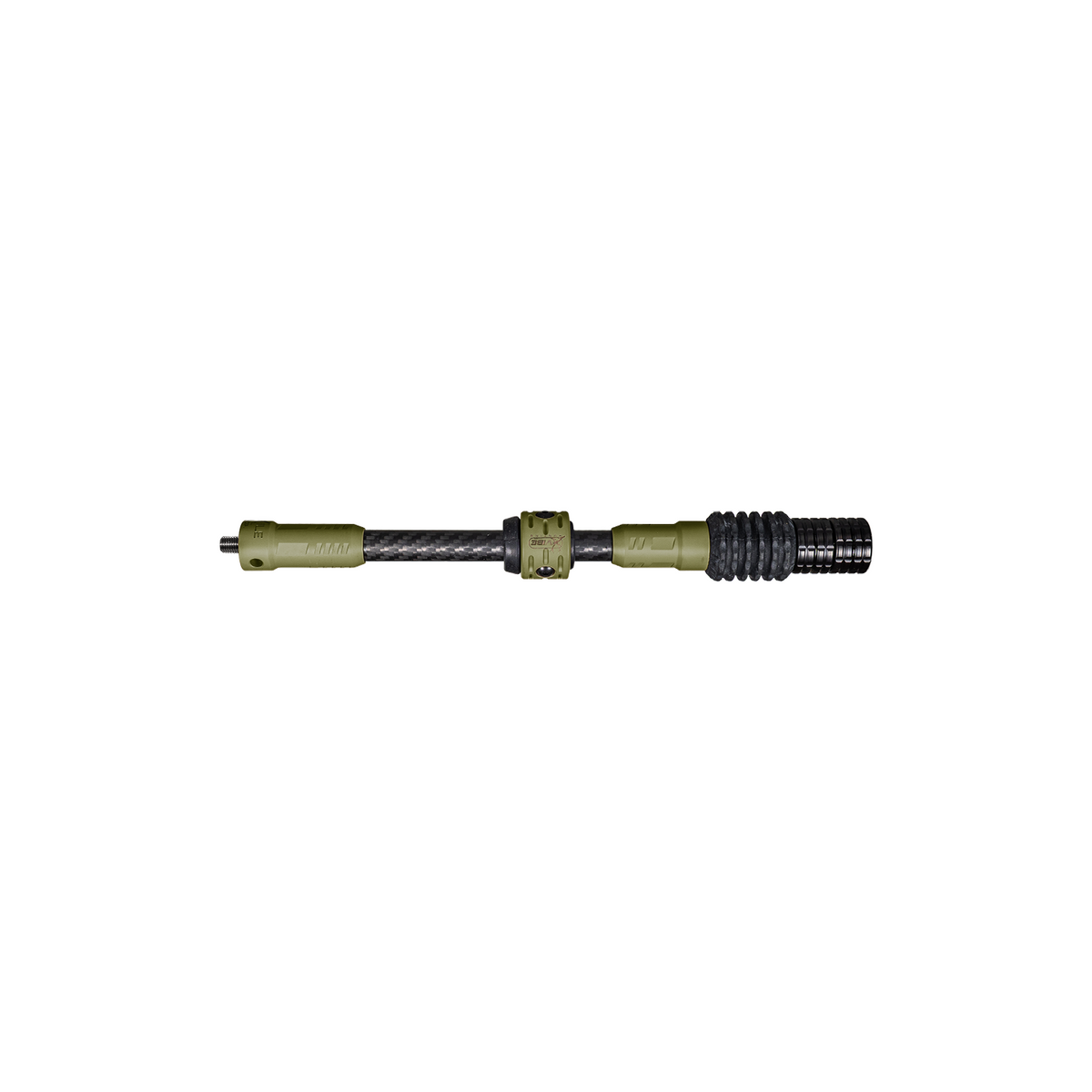 Axcel Antler Ridge Xile Hunting Stabilizer, Evergreen Cerakote, 8 inch