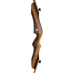 Samick Classic Takedown Recurve Riser, laminated wood, full profile