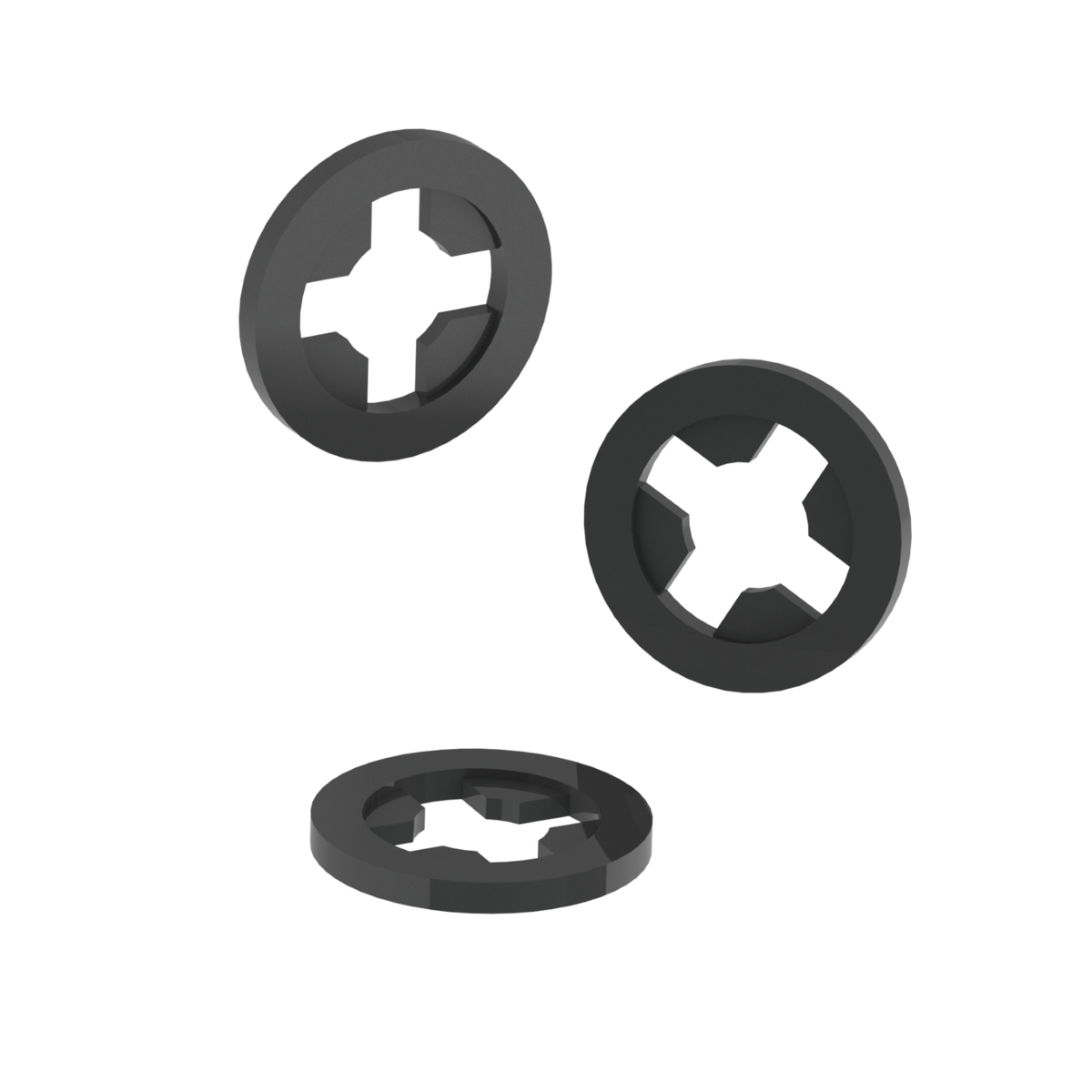 Shrewd Self-Retaining Washer