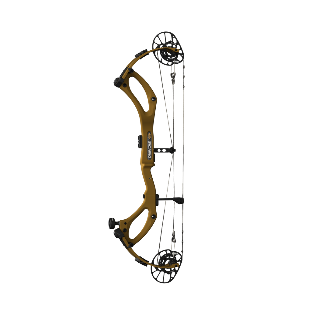 PSE Sicario Carbon compound hunting bow, Clay Brown