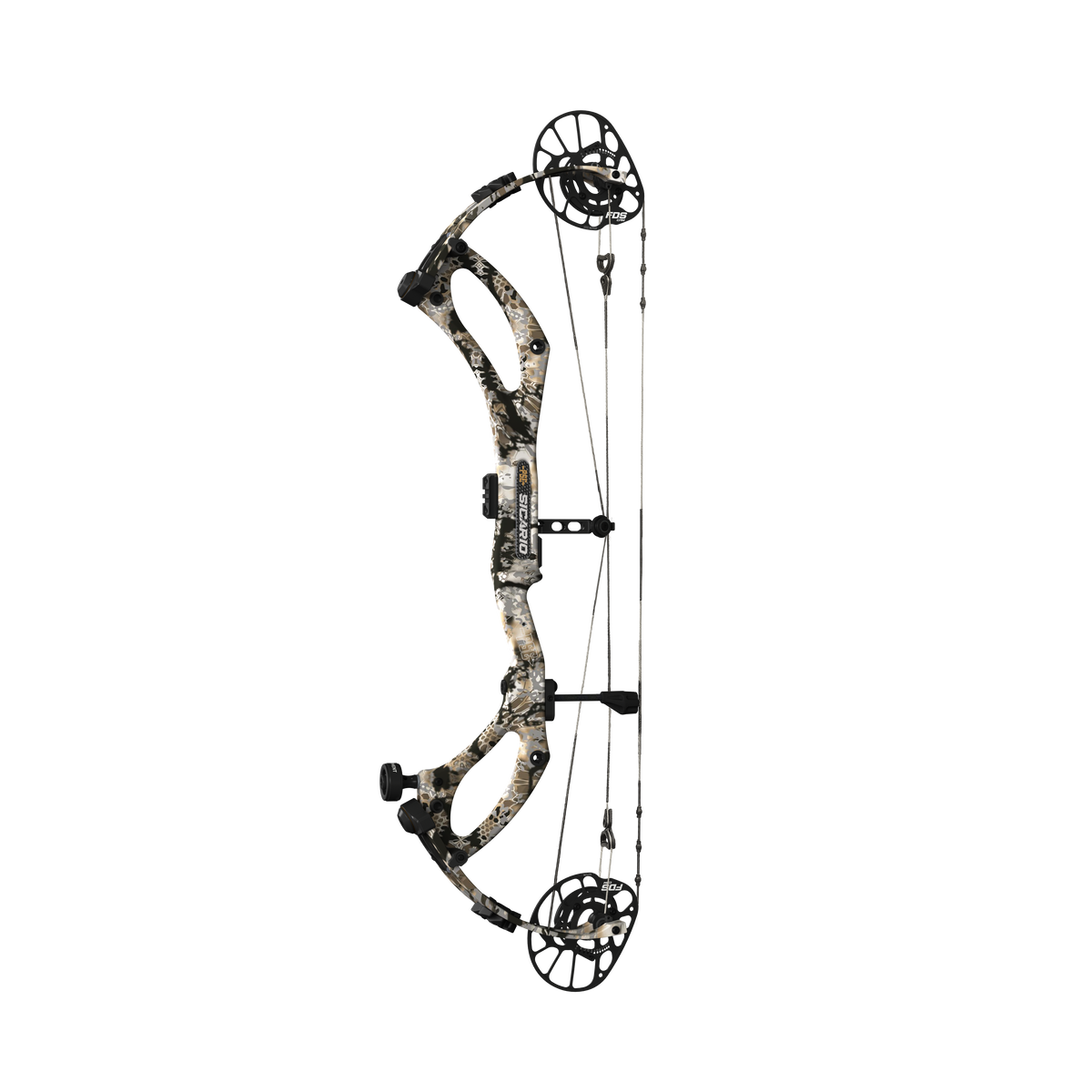 PSE Sicario Carbon compound hunting bow, Kryptek Skyfall camo