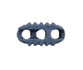 Hamskea Slacker cord management piece with three cord holes and a serrated edge