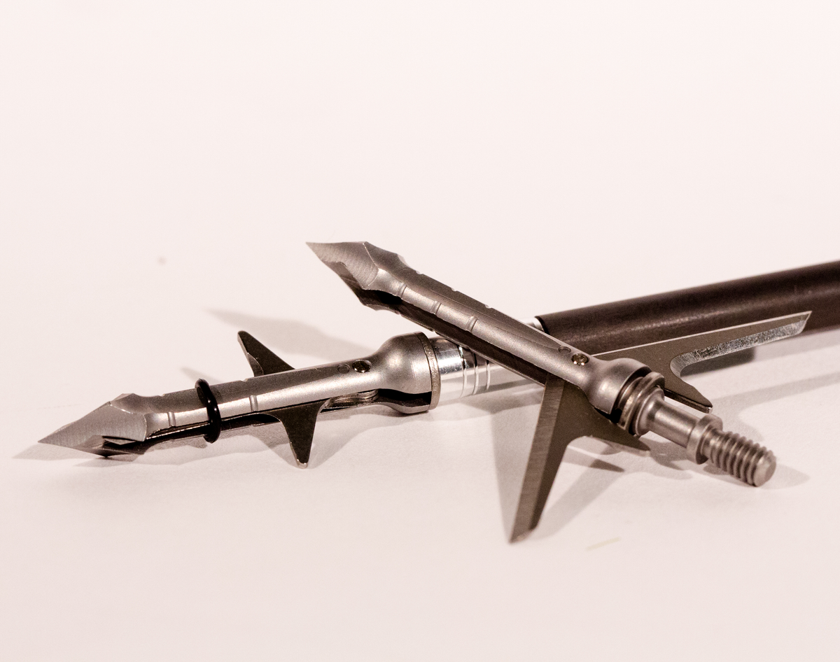 Slick Trick RaptorTrick, mechanical broadhead detail