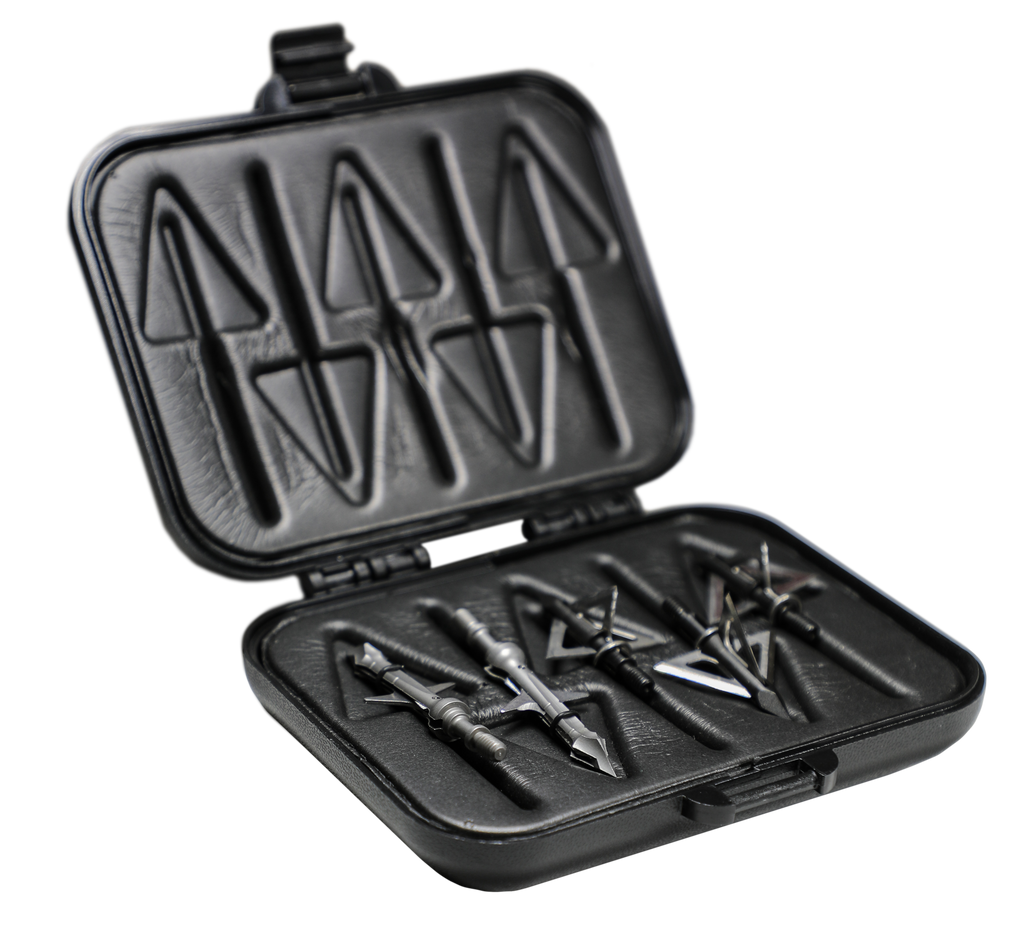 Slick Trick SlickSafe broadhead storage box, open