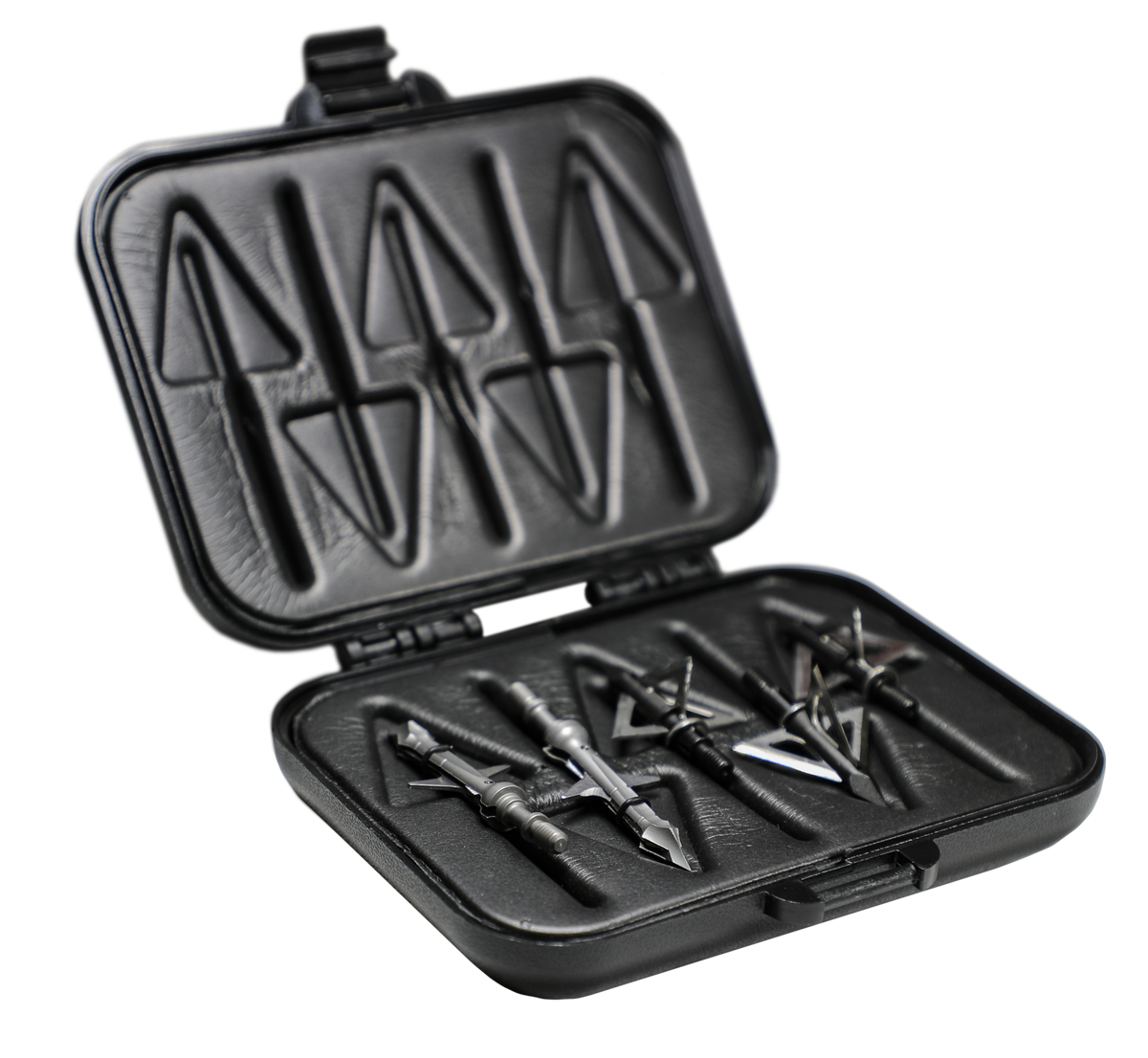 Slick Trick SlickSafe broadhead storage box, open