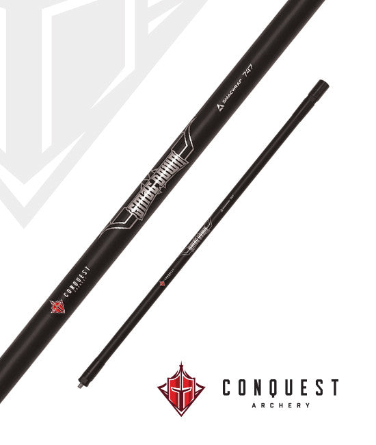 Conquest Smacdown .747 Target Front Bar, Matte Black