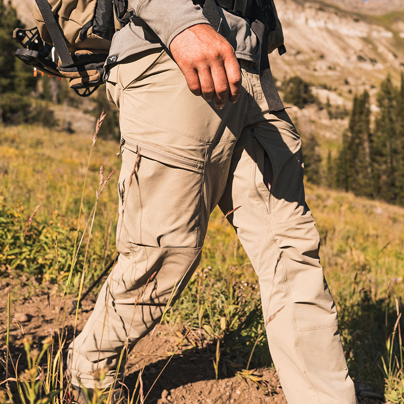 Stone Glacier 206 Pant, inner thigh ventilation zip open