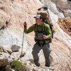 Stone Glacier De Havilland LITE Pant worn on a backcountry hunt