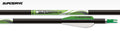 Easton SuperDrive 25 arrow shafts, bare shaft and fletched detail