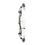 PSE Supra X Trust 37 EM2 target compound bow, Crocodile riser, 45-degree view