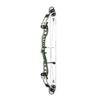 PSE Supra X Trust 37 FDSM target compound bow, Crocodile riser, 45-degree view