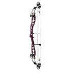 PSE Supra X Trust 40 M2 target compound bow, Black Cherry riser, 45-degree view
