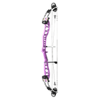 PSE Supra X Trust 40 M2 target compound bow, Purplexed riser, 45-degree view