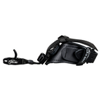 T.R.U. Ball Assassin Scout, black leather buckle strap with built-in belt loop, reverse view