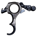 T.R.U. Ball Abyss Flex thumb release, Quicksilver finish, side profile