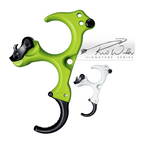 T.R.U. Ball HBC Flex CK hinge release, Zombie Green Cerakote and Cloud White Cerakote