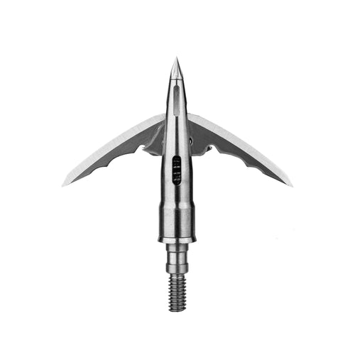 Beast Crossbow Edition Titanium Broadhead, 125 grain, 2.0 in cut, front view
