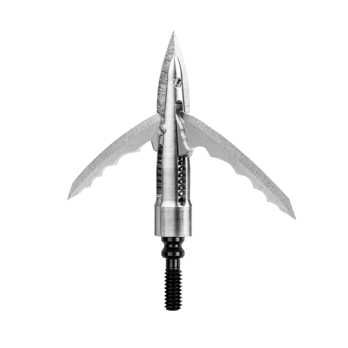 Beast Cut on Contact Titanium Broadhead, 100 grain 2.3 in cut, blades open