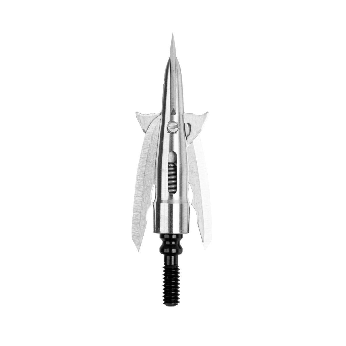 Beast Cut on Contact Titanium Broadhead, 100 grain 2.0 in cut, blades closed in flight position