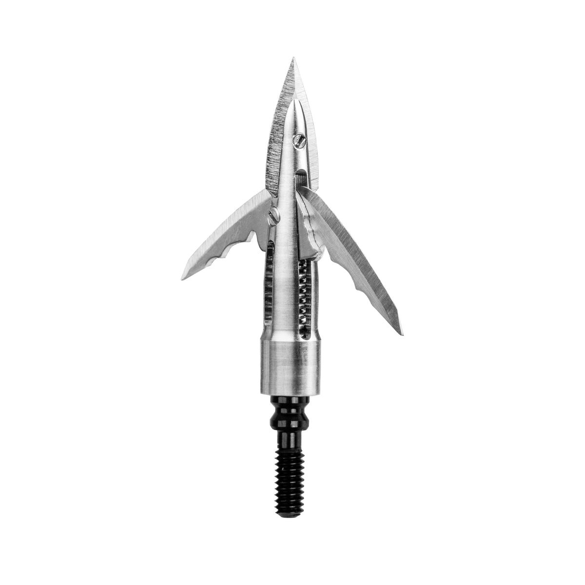 Beast Cut on Contact Titanium Broadhead, 100 grain 2.0 in cut, blades open